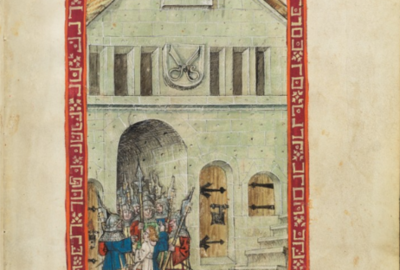 Diebold Schilling Chronik Zufthaus zu Schneidern Luzern