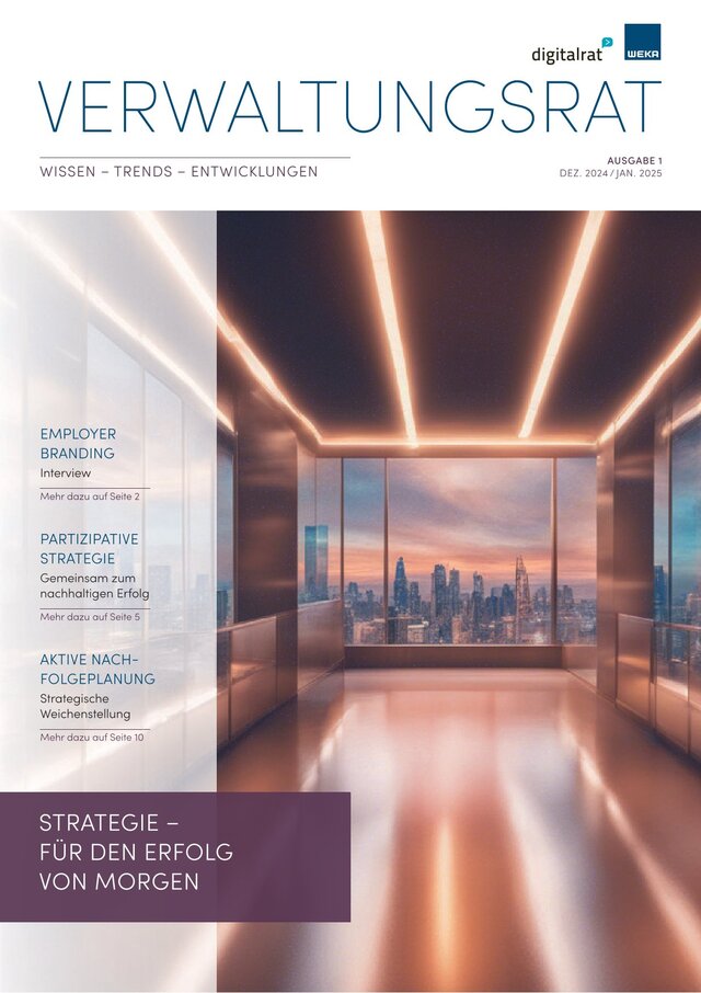 2024 11.0 Verwaltungsrat Magazin Strategie Digitalrat WEKA 1